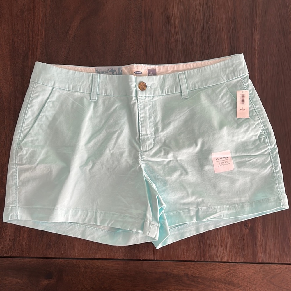 Brand New Old Navy Sea Green Shorts with tags